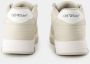 Off White Witte Leren Sneakers Top Lace Sluiting White Dames - Thumbnail 3