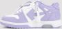 Off White Witte Lilac Out of Office Sneakers Purple Dames - Thumbnail 2