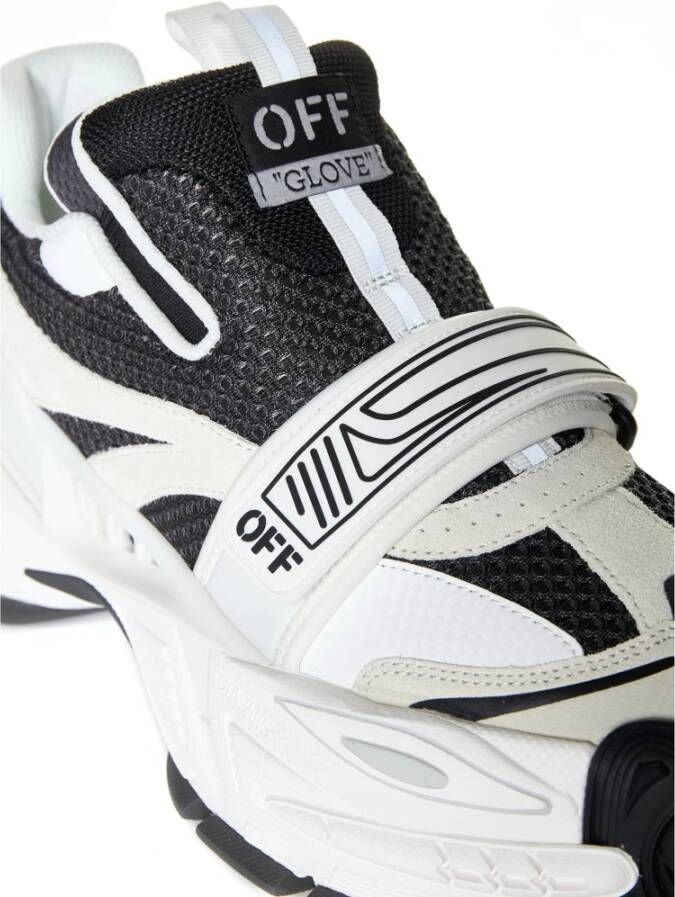 Off White Witte Slip-On Sneakers White Heren