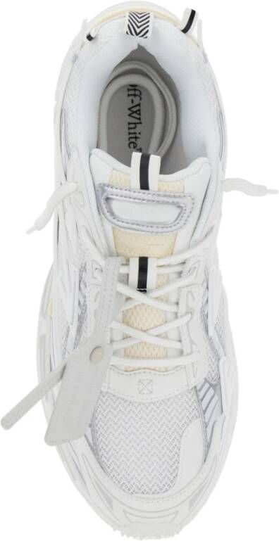 Off White Witte Sneakers BE Right Back White Heren