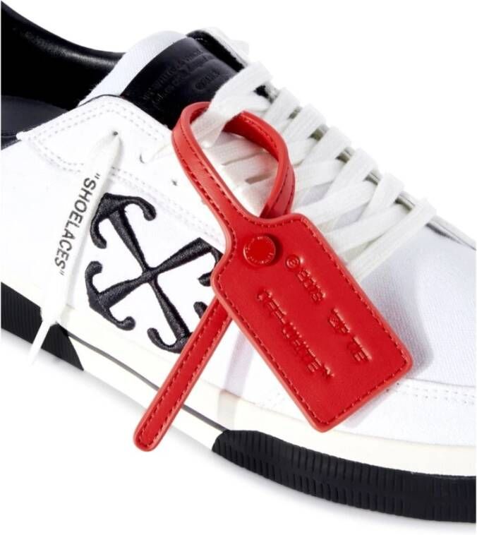 Off White Witte Sneakers met Pijl Motief White Heren