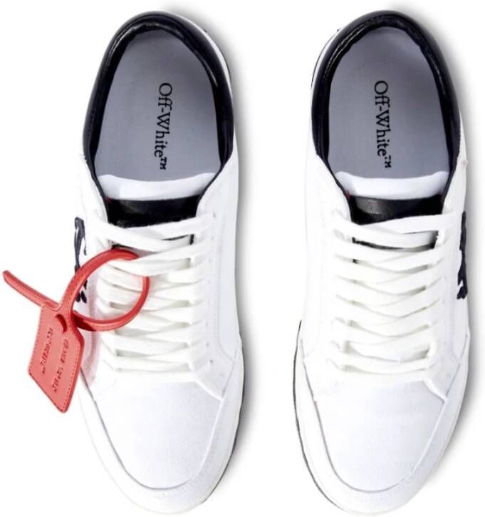 Off White Witte Sneakers met Pijl Motief White Heren