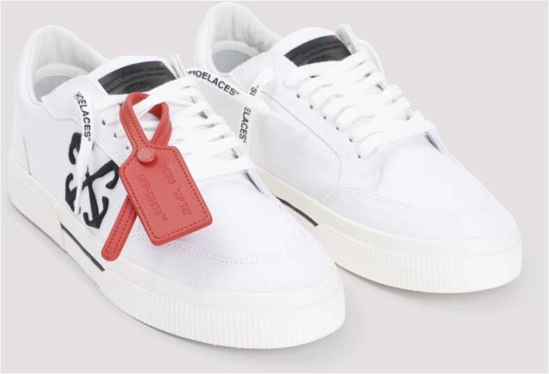 Off White Witte Sneakers Moderne Stijl White Heren