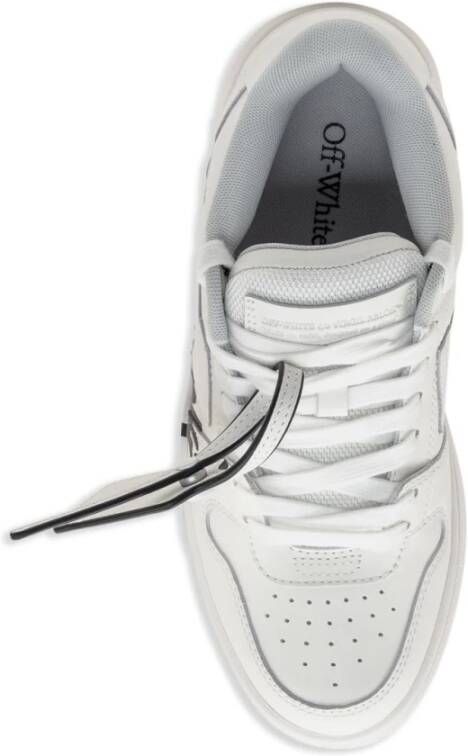 Off White Witte Veterschoenen met Logopatch White Dames