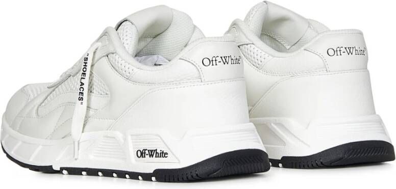 Off White Witte Veterschoenen White Dames