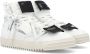 Off White Witte Zwarte Leren High-Top Sneakers White Dames - Thumbnail 2