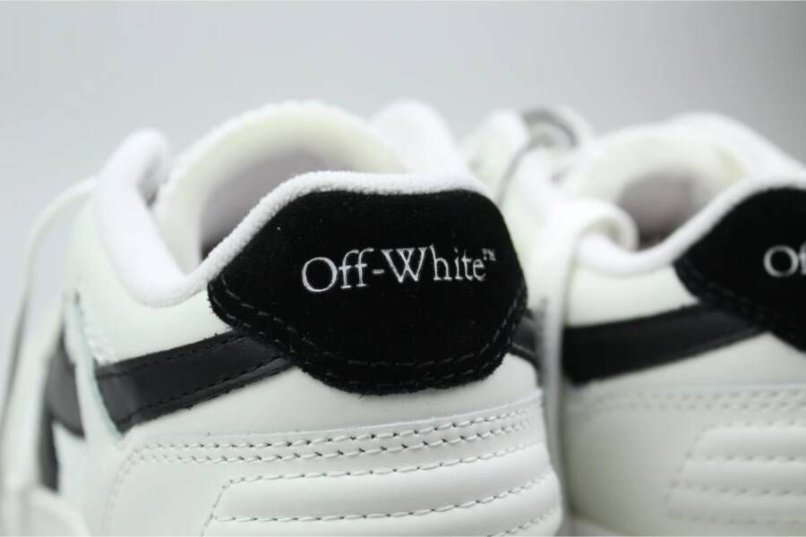 Off White Wit Zwart Slim Out Of Office Sneaker White Heren