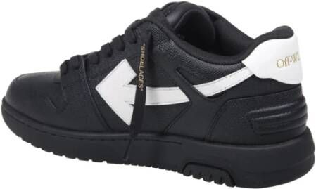 Off White Zwart Wit Mand Sneaker Black Heren