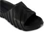 Off White Zwarte Diagonale Slide Sandalen Black Heren - Thumbnail 5