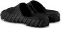 Off White Zwarte Diagonale Slide Sandalen Black Heren - Thumbnail 8