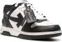 Off White Zwarte Distressed Leren Sneakers Black Heren - Thumbnail 4