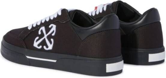 Off White Zwarte lage profiel sneakers pijl motief Black Heren