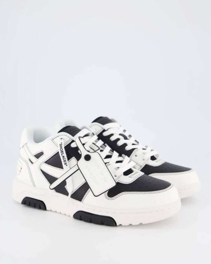 Off White Zwarte Sneaker Out Of Office White Heren