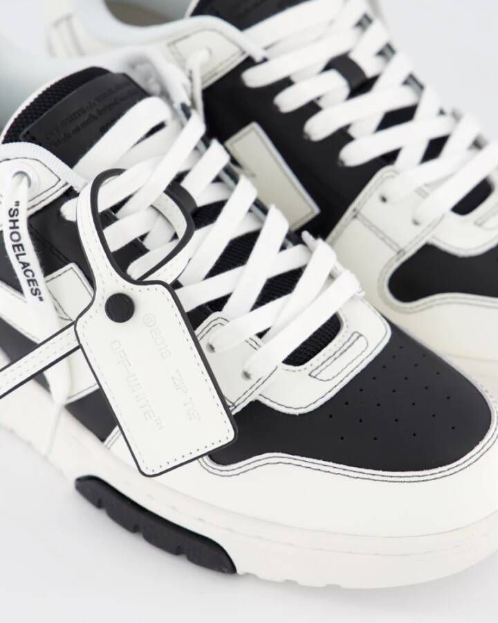 Off White Zwarte Sneaker Out Of Office White Heren