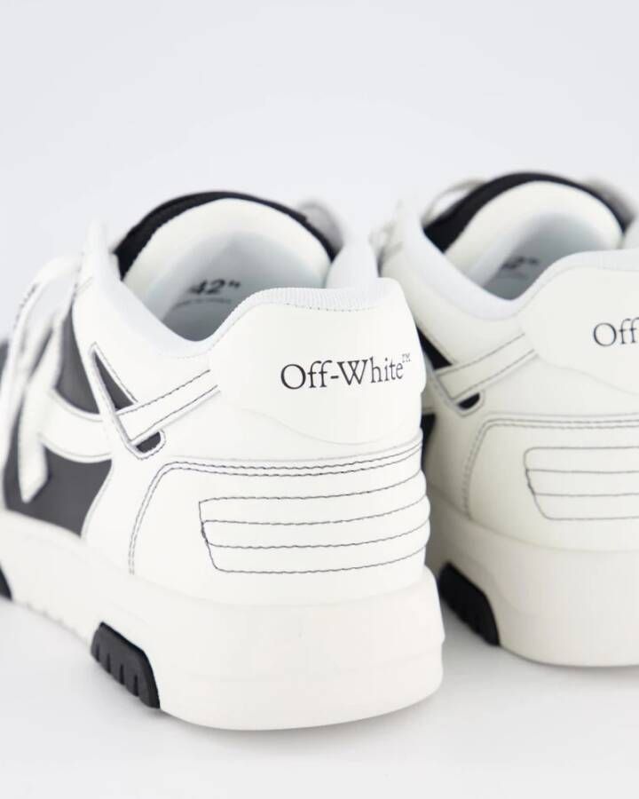 Off White Zwarte Sneaker Out Of Office White Heren