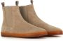 Officine Creative Beige Suède Chelsea Sleehaklaarzen Beige Dames - Thumbnail 2