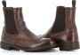 Officine Creative Brogue Chelsea Platte Schoenen Brown Dames - Thumbnail 2