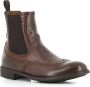 Officine Creative Brogue Chelsea Platte Schoenen Brown Dames - Thumbnail 3