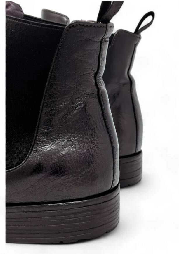 Officine Creative Chelsea Boot Rubberen Zool Gradiënt Zwart-Bruin Black Heren