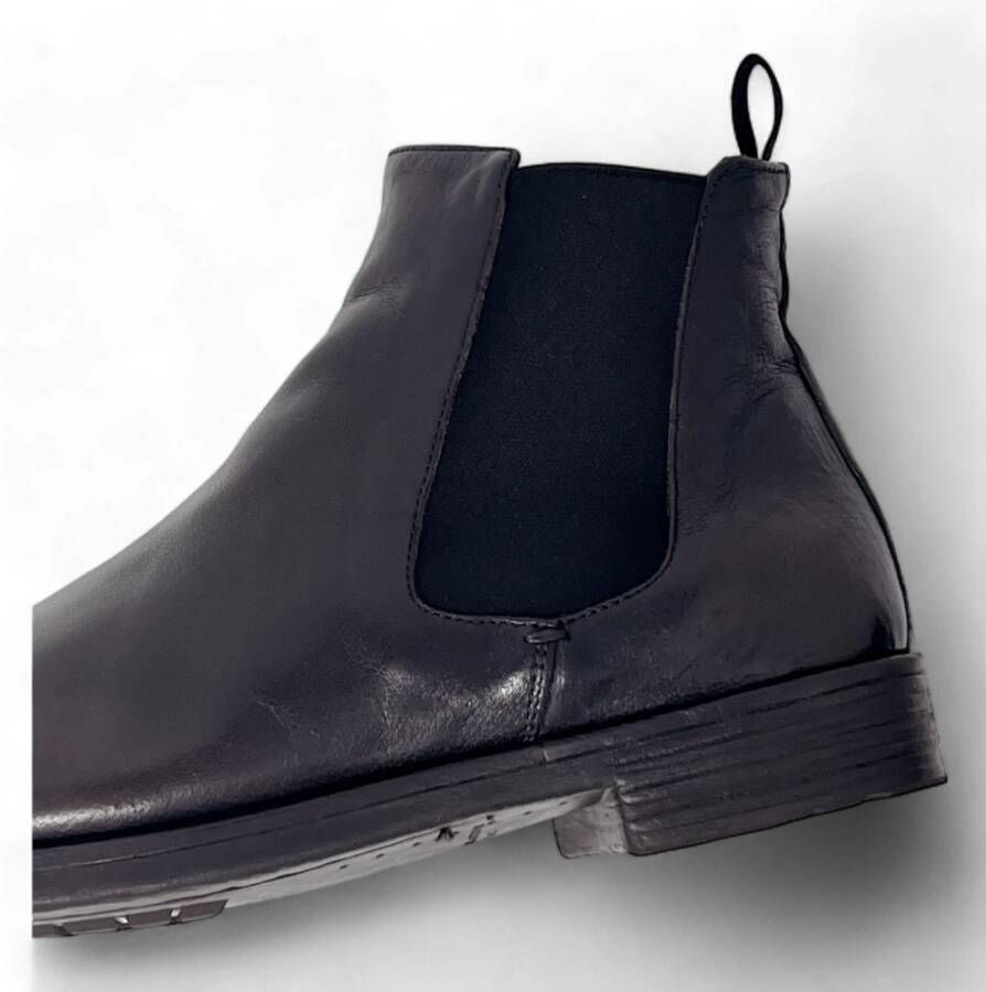 Officine Creative Chelsea Boot Rubberen Zool Gradiënt Zwart-Bruin Black Heren