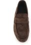 Officine Creative Donkerbruine Suède Loafers Brown Heren - Thumbnail 5