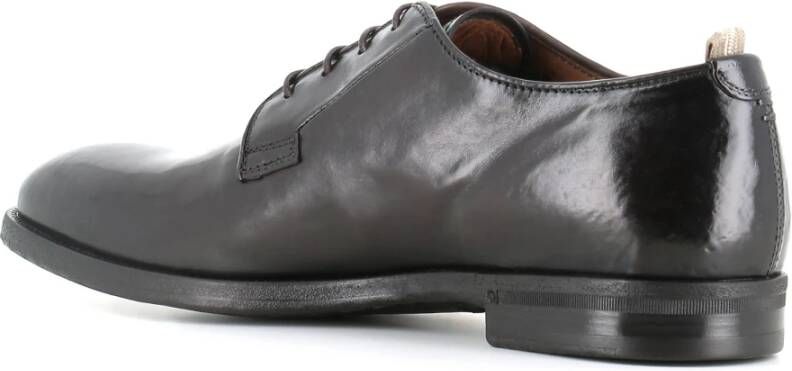 Officine Creative Ebony Leren Derby Schoenen Black Heren