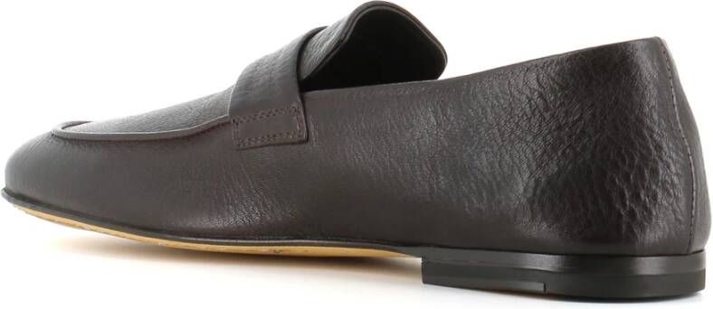 Officine Creative Ebony leren loafers Black Heren