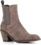 Officine Creative Grijze Suède Chelsea Platte Schoenen Gray Dames - Thumbnail 3