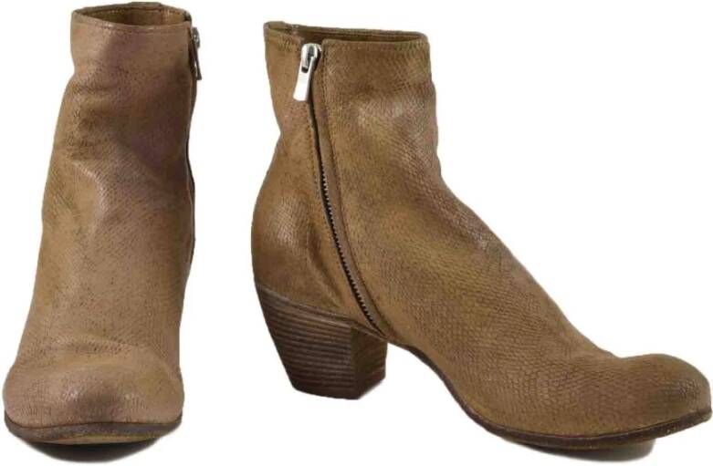 Officine Creative Leren Schoenen Brown Dames