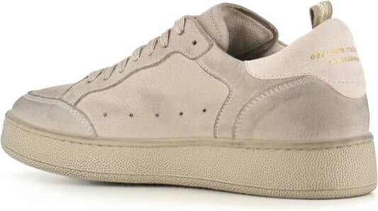 Officine Creative Lichtgrijze Suède Sneakers Gray Dames