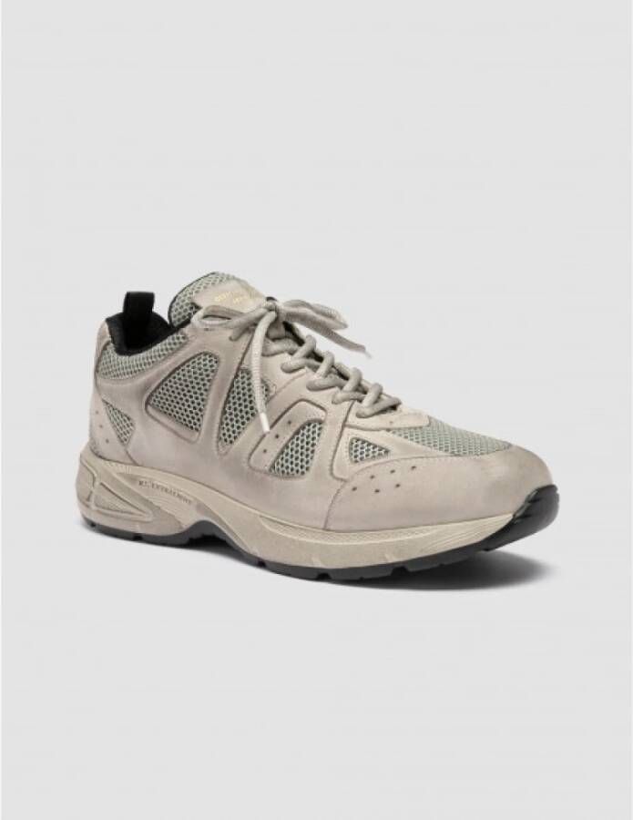 Officine Creative Lille Mesh Sneakers Beige Heren