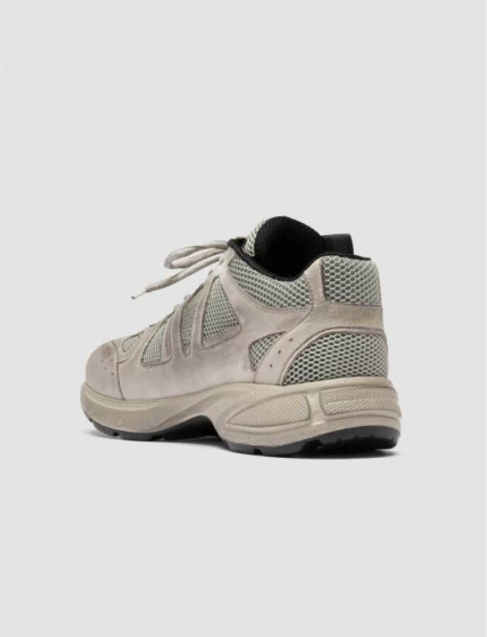 Officine Creative Lille Mesh Sneakers Beige Heren