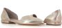 Officine Creative Platina Leren Ballerina Schoenen Gray Dames - Thumbnail 2