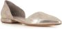 Officine Creative Platina Leren Ballerina Schoenen Gray Dames - Thumbnail 3