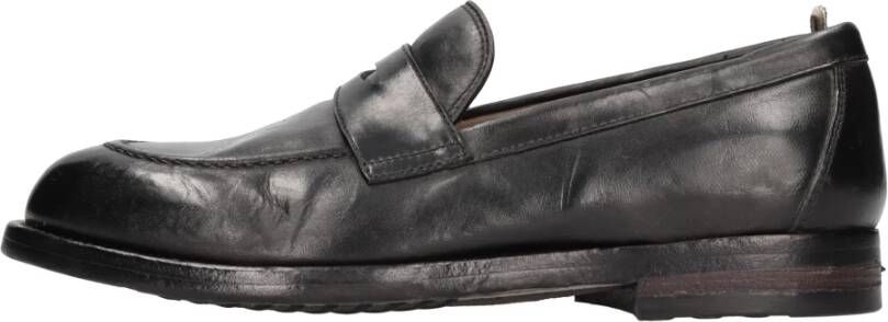 Officine Creative Platte schoenen Zwart Black Heren