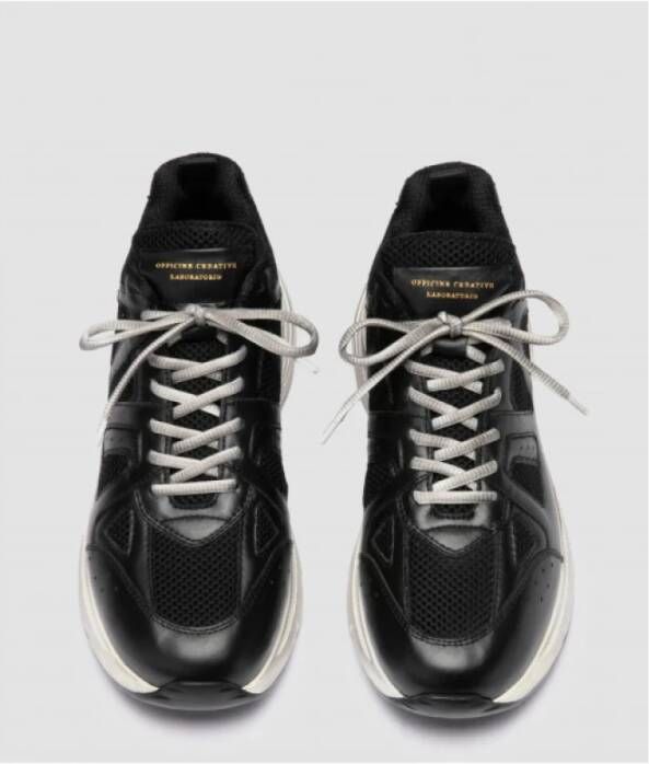 Officine Creative S.nabuk Sneakers Black Heren