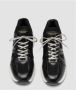 Officine Creative S.nabuk Sneakers Black Heren - Thumbnail 2