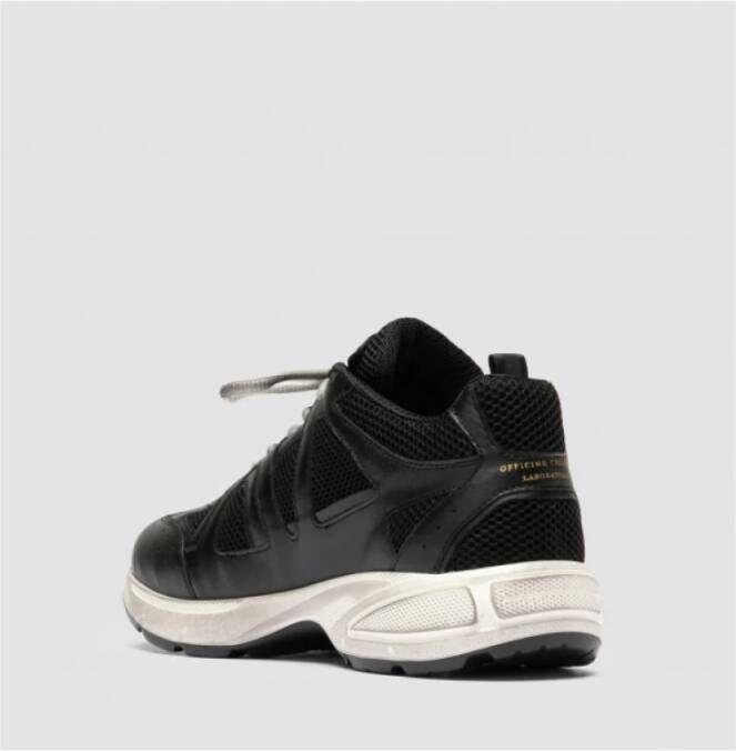 Officine Creative S.nabuk Sneakers Black Heren