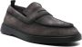 Officine Creative Suède Loafers met Rubberen Zool Gray Heren - Thumbnail 2