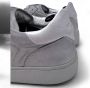 Officine Creative THE Answer Nubuk Sneaker dirty grey Gray Heren - Thumbnail 3