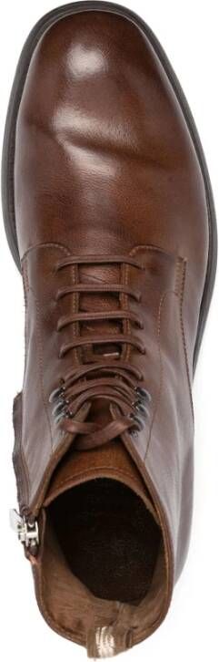 Officine Creative Veterschoenen van leer Brown Heren