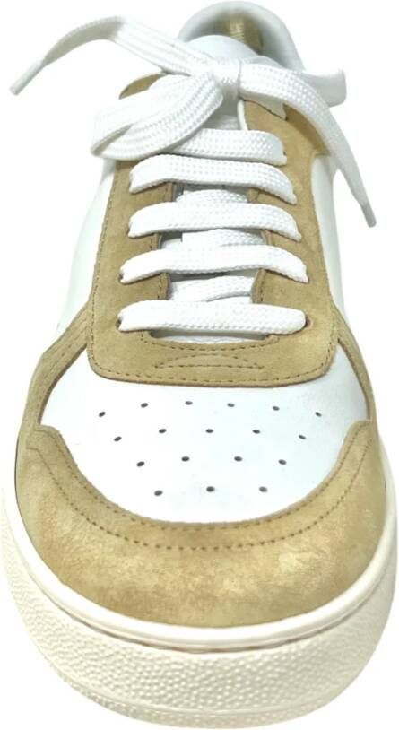 Officine Creative Witte Sand Sneaker Lichtgewicht White Heren