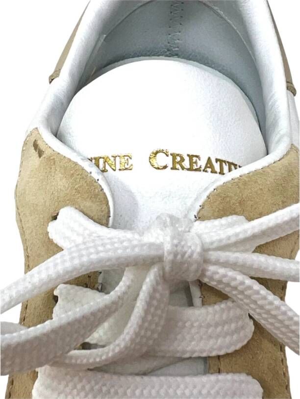 Officine Creative Witte Sand Sneaker Lichtgewicht White Heren