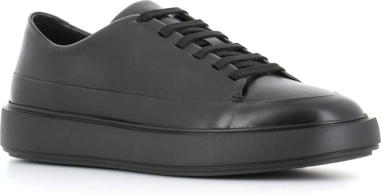 Officine Creative Zwarte Leren High-Top Sneakers Black Heren