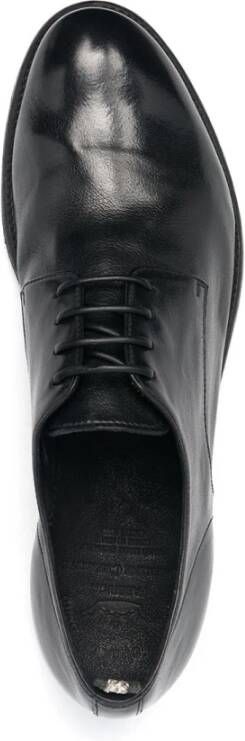 Officine Creative Zwarte platte schoenen Elegant stijl Black Heren