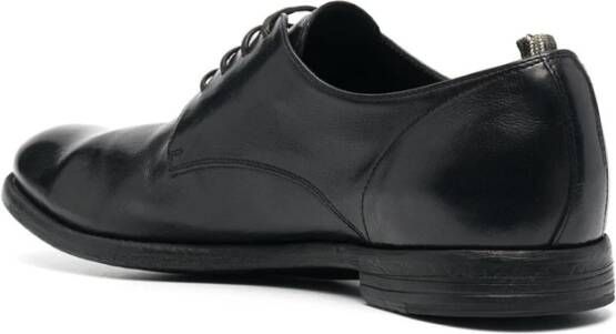 Officine Creative Zwarte platte schoenen Elegant stijl Black Heren