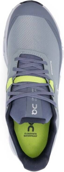 ON Running Blauw-Grijs Panel Sneakers Blue Dames