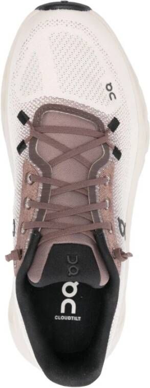 ON Running Bruine Sneakers met Dikke Rubberen Zool Brown Dames