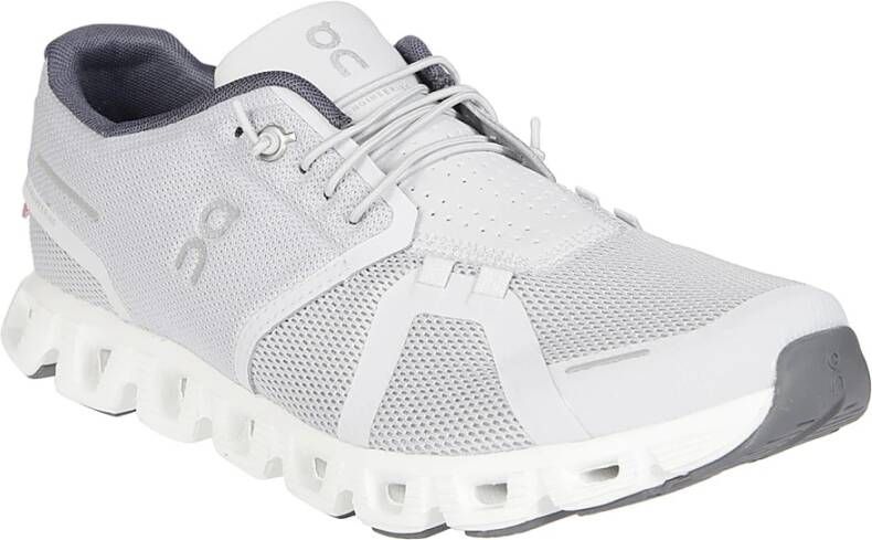 ON Running Cloud 5 Lichtgewicht Hardloopschoenen White Heren