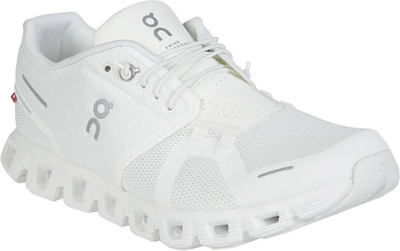 ON Running Cloud 5 Lichtgewicht Hardloopschoenen White Heren